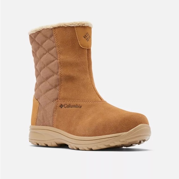 Columbia Shoes - COLUMBIA ICE MAIDEN III WATERPROOF LEATHER SNOW BOOTS TAN NWT SIZE 8